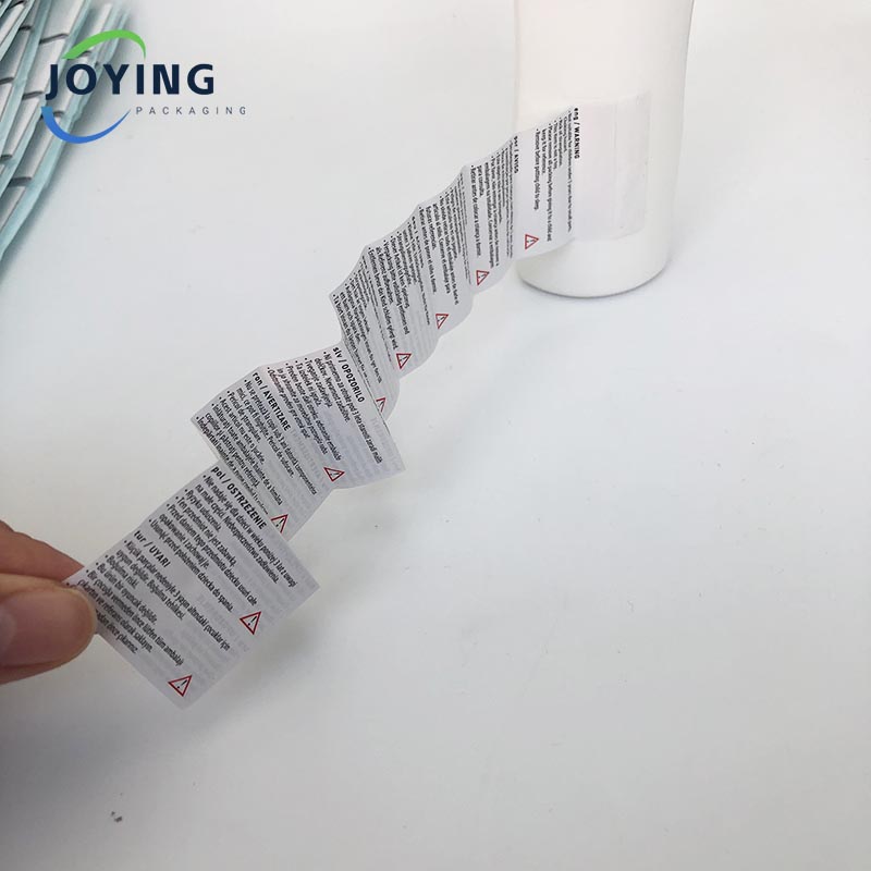 Adhesive Leaflet Labels