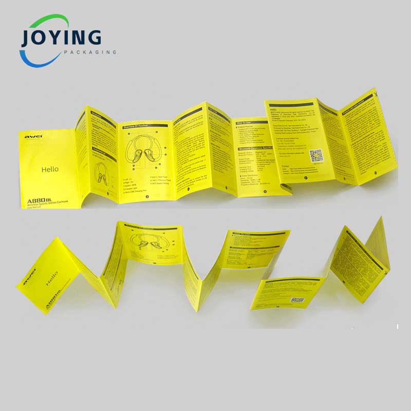 Folding Instructions Sticker